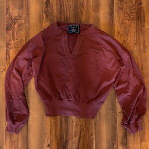 Kimes Ranch Burgundy Pullover